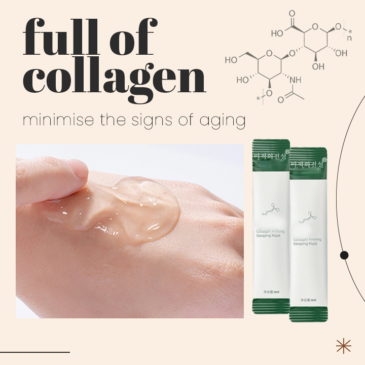 New PuriMe Korean Collagen Firming Wash-Free Mask