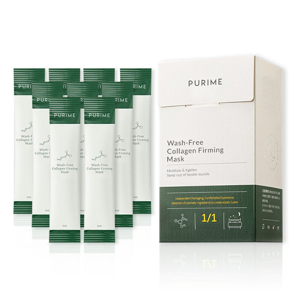 New PuriMe Korean Collagen Firming Wash-Free Mask