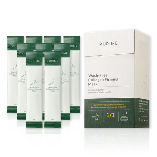 New PuriMe Korean Collagen Firming Wash-Free Mask