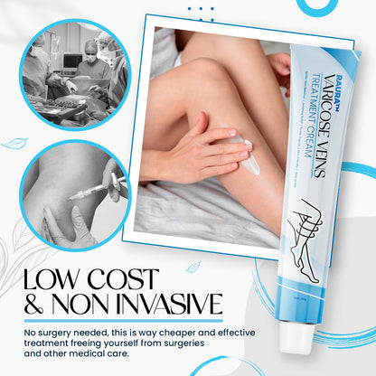 Raura™ Varicose Veins Treatment Cream ✅ Dermatologist Recommended