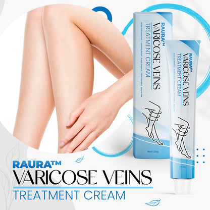 Raura™ Varicose Veins Treatment Cream ✅ Dermatologist Recommended