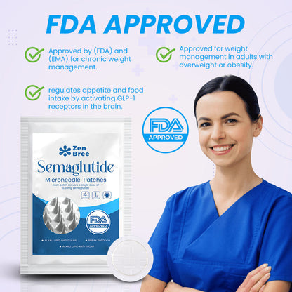 ZenBree Semaglutide Microneedle Patch