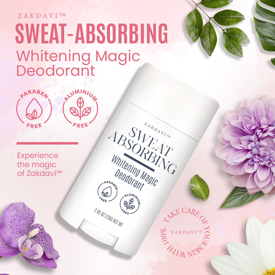 Zakdavi™ Sweat-Absorbing Magic Deodorant