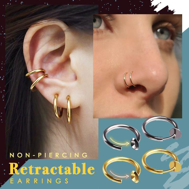 Stainless Steel Non-Piercing Septum Hoop