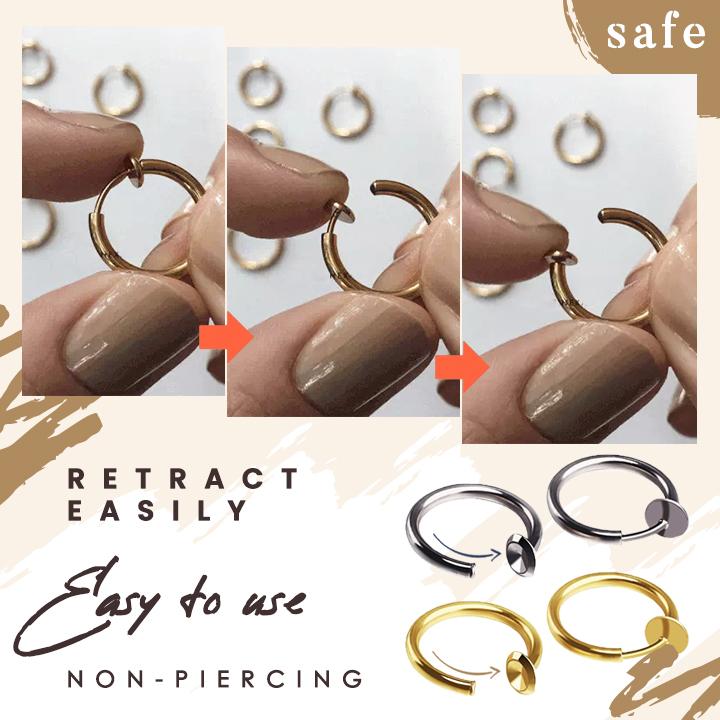 Stainless Steel Non-Piercing Septum Hoop