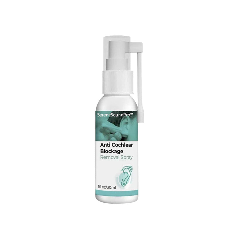 SereneSoundPro™ Anti Cochlear Blockage Removal Spray