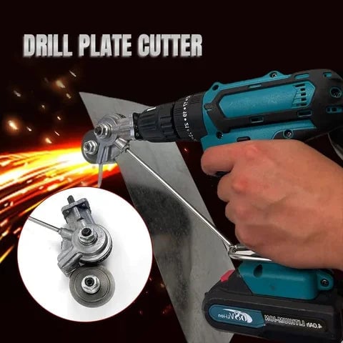 BladeBurst™ Electric Drill Shears Attachment Cutter Nibbler